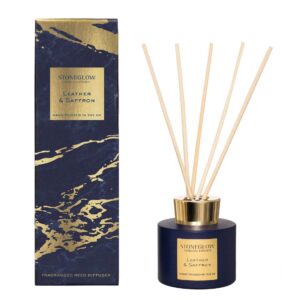 Luna - Leather & Saffron - Reed Diffuser 120ml