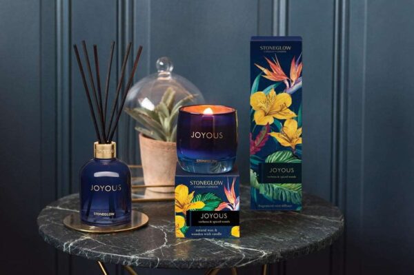 Infusion - Joyous - Verbena & Spiced Woods - Scented Candle