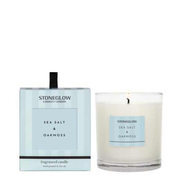 Modern Classics - Sea Salt & Oakmoss - Scented Candle - Boxed Tumbler