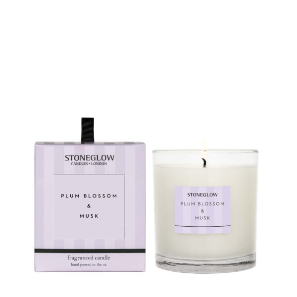 Modern Classics - Plum Blossom & Musk - Scented Candle - Boxed Tumbler