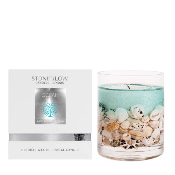 Nature's Gift - Ocean - Natural Wax Scented Candle - Gel Tumbler