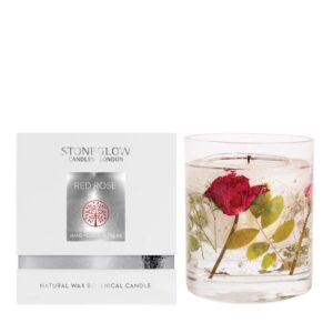 6864-1-1.jpg Nature's Gift - Red Rose - Natural Wax Scented Candle - Gel Tumbler