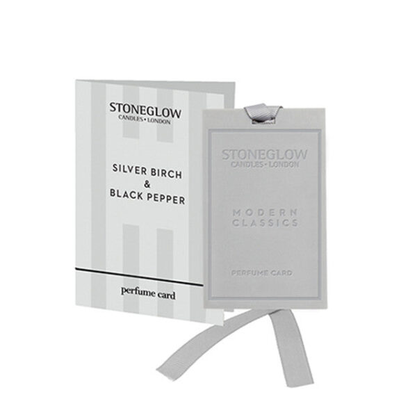 Modern Classics - Silver Birch & Black Pepper - Perfume Card