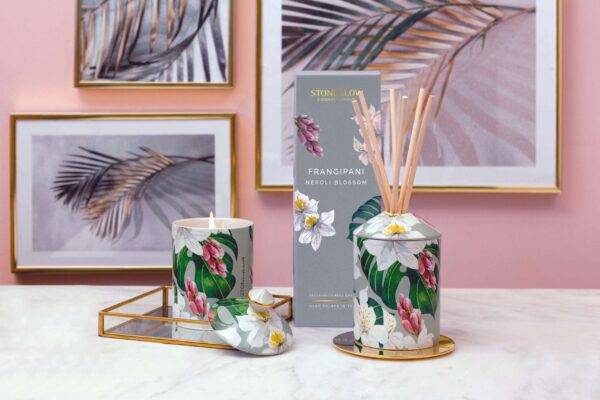 Urban Botanics - Ceramic - Frangipani | Neroli Blossom - Scented Candle