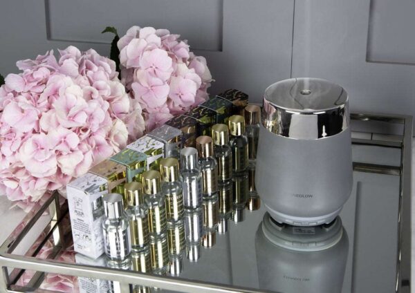 Luna - Perfume Mist Diffuser - Grey/Silver