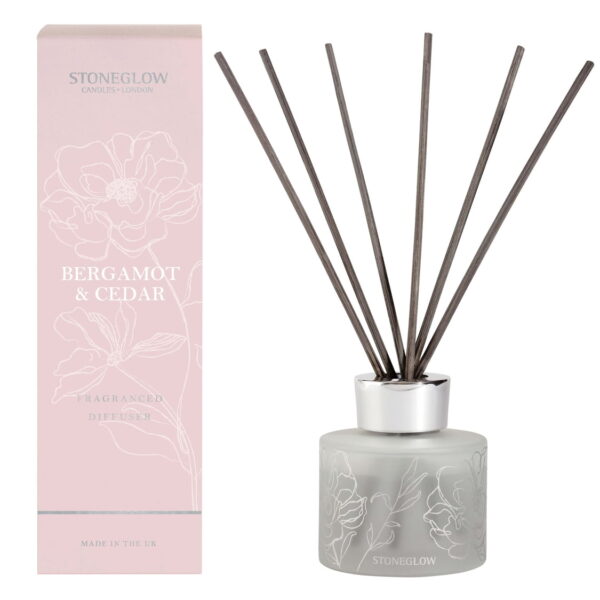 70239-1.jpg Day Flower - Bergamot & Cedar - Reed Diffuser 120ml