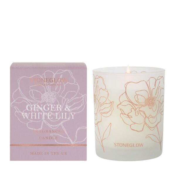 Day Flower - Ginger & White Lily - Scented Candle