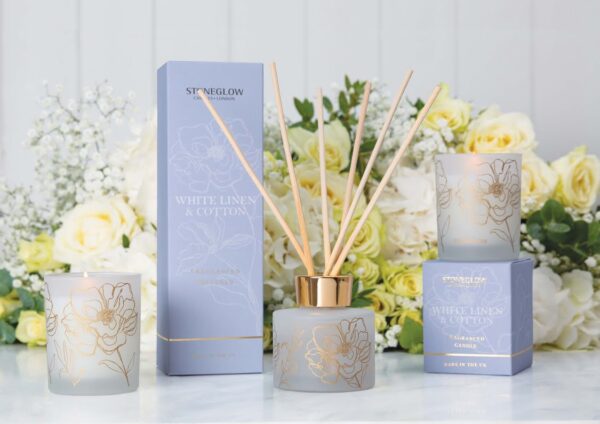 Day Flower - White Linen & Cotton - Reed Diffuser Refill 200ml