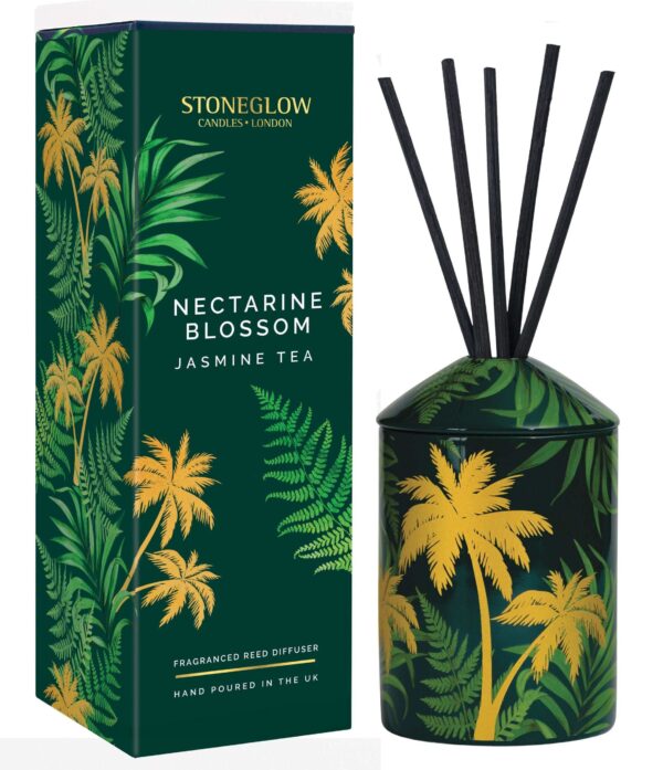 70406-scaled_5044aaa8-79df-4152-886b-08ec004e2c65-1.jpg Urban Botanics - Ceramic - Nectarine Blossom | Jasmine Tea - Reed Diffuser
