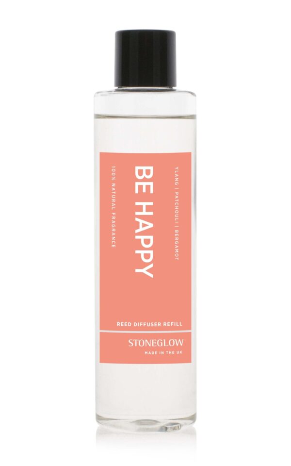 70532-scaled-1-1.jpg Wellbeing - Be Happy - Lemon | Bergamot | Myrrh - Reed Diffuser Refill 200 ml
