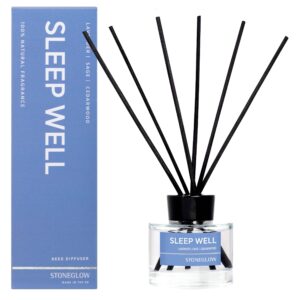 70537-scaled-1-1.jpg Wellbeing - Sleep Well - Lavender | Sage | Cedarwood - Reed Diffuser