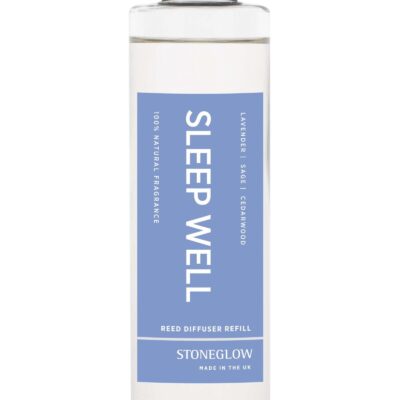 Wellbeing - Sleep Well - Lavender | Sage | Cedarwood - Reed Diffuser - Refill 200 ml