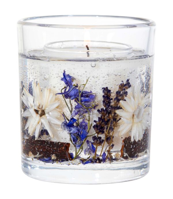 70566-1.jpg Nature's Gift - Lilac & Lavender - Natural Wax - Scented Candle - Gel Tumbler