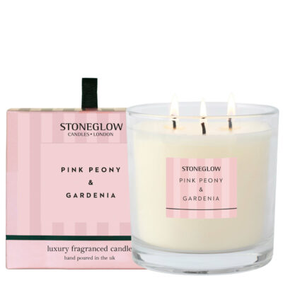 70632__45756-2.jpg Modern Classics - Pink Peony & Gardenia - 3-Wick Candle