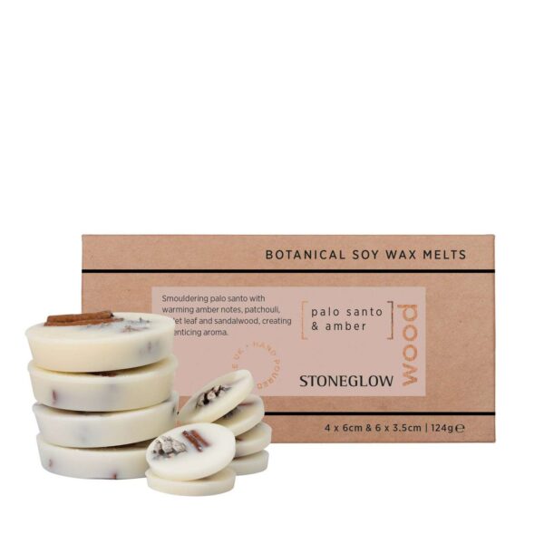 Elements - Wood - Palo Santo & Amber - Botanical Soy Wax Melts