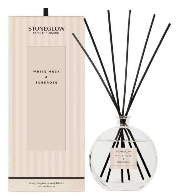 70685__87467-1.jpg Modern Classics - White Musk & Tuberose - Reed Diffuser Large 460ml