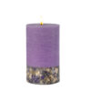 70945_Moon_Elements_Pillar_Lit__74759-1.jpg Elements - Moon - Lavender & Mint - Moon - Scented Botanical Pillar Candle