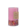 70946_Light_Elements_Pillar_with_Tag__39535-1.jpg Elements - Light - Blush Rose & Peony Scented Botanical Pillar Candle (75 x 127mm)
