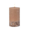 Elements - Wood - Palo Santo & Amber Scented Botanical Pillar Candle (75 x 127mm)