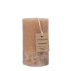 Elements - Wood - Palo Santo & Amber Scented Botanical Pillar Candle (75 x 127mm)
