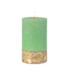 70950_Earth_Elements_Pillar_Lit__80335-1.jpg Elements - Earth - Green Apple & Lime - Scented Botanical Pillar Candle (75 x 127mm)