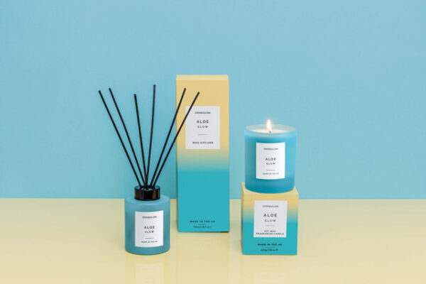 Aloe-Glow-Sol-Collection-Lifestyle-6A__13339-1.jpg Sol - Aloe Glow - Scented Diffuser 130ml - Blue Glass