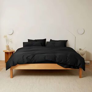 Plain Black Bedding