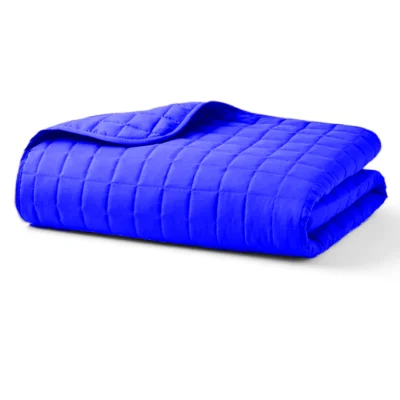 Blue-1.webp Blue Quilted Blanket