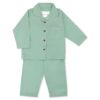 Childrens-Aquamarine-Pyjamas-with-White-Piping-Top-and-Bottoms-1.jpg Clear Water Children Lounge Wear