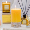 Elements_Lifestyle_Energy-60__53282-1.jpg Elements - Energy - Bitter Orange & Coriander - Scented Botanical Pillar Candle (75 x 127mm)