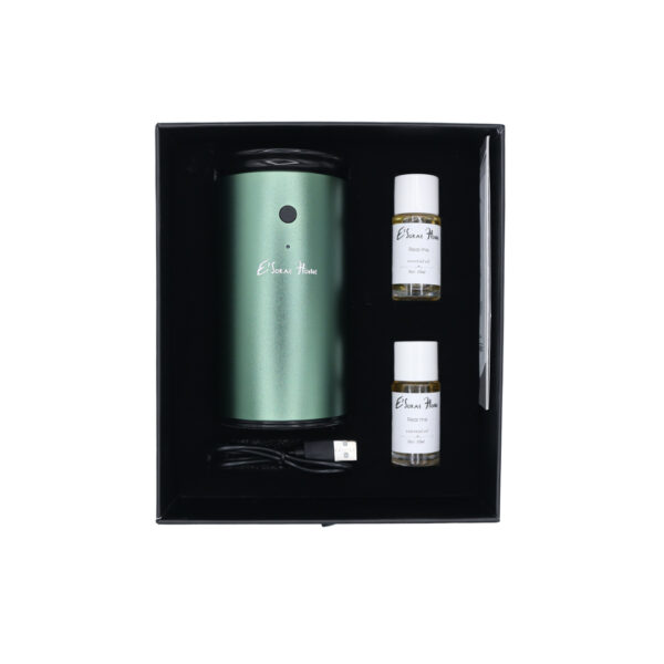 Esorae-Car-Mist-Diffuser-Green-Unboxed-1.jpg ESorae Home Portable Car Mist Diffuser - Green