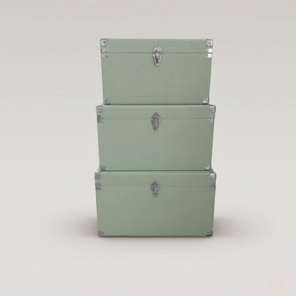 Mint Green Luxury Trunk Box Set