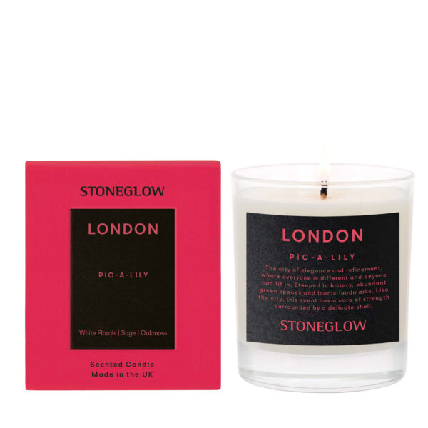 Explorer-London-Candle-2.jpeg Explorer - London - Pic-a-Lily - 220gm Soy Wax Scented Candle (90 x 80mm)