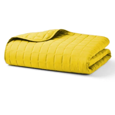 Golden-Yellow-1.webp Golden Yellow Quilted Blanket