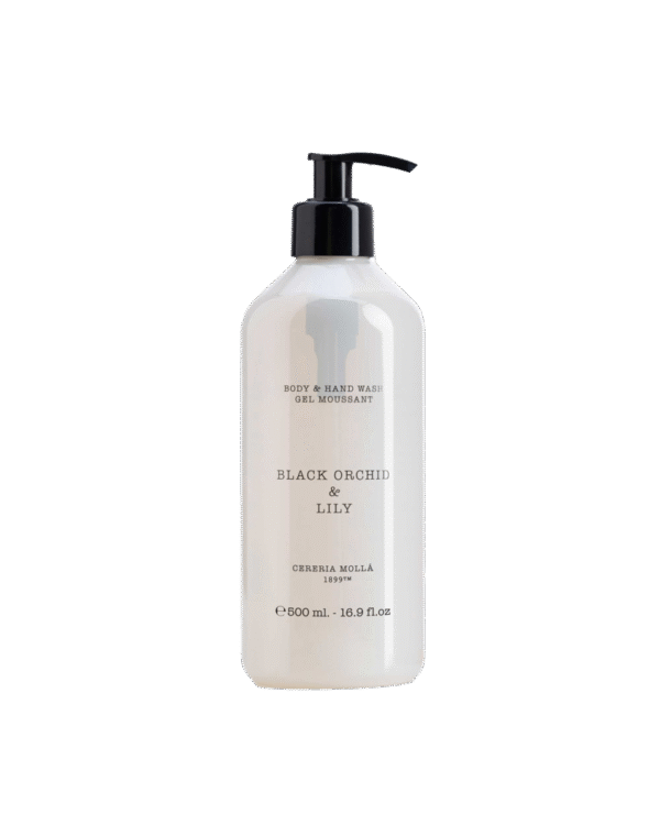 Cereria Molla - Black Orchid & Lily Body & Handwash  500ml
