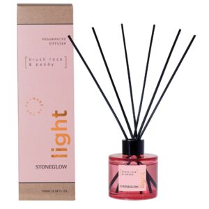 Light-Diffuser-Esorae_93a53a00-9c96-4040-b4ea-a71d67fdaff7-1.jpg Elements - Light - Blush Rose & Peony - Reed Diffuser