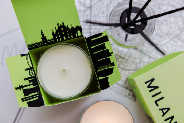 Explorer - Milan - Passion for Fashion - 220gm Soy Wax Scented Candle (90 x 80mm)