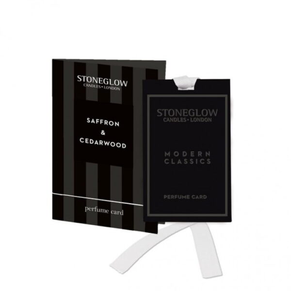 Modern Classics Limited Edition - Saffron & Cedarwood - Perfume Card