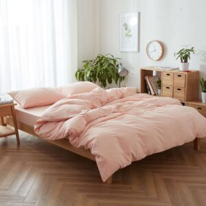 Peach Bedding