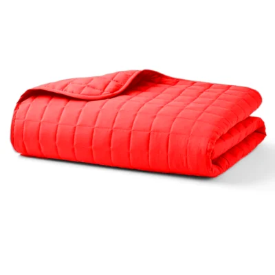 Red Quilted Blanket