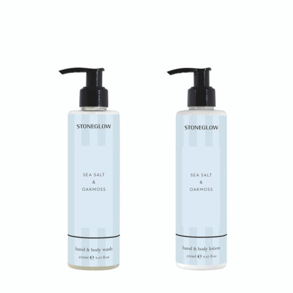 Modern Classics - Sea Salt & Oakmoss - Hand & Body Wash & Lotion Bundle