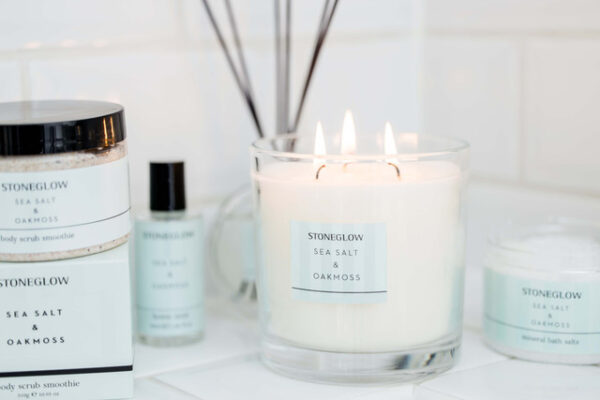 Modern Classics - Seasalt & Oakmoss - 3-Wick Candle