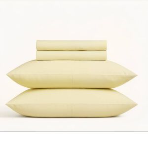 Signature Collection: 1200TC Egyptian Cotton Sateen Bedding – Mellow Yellow