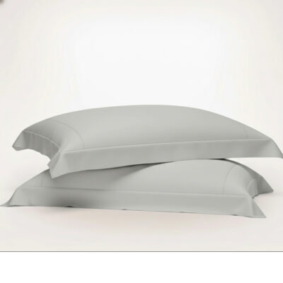 Silver Signature Oxford Pillowcase