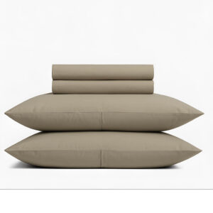 Signature Collection: 1200TC Egyptian Cotton Sateen Bedding – Simply Taupe