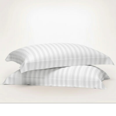 Signature-Bedsheets-Stripe-White-Pillow-Case Stripe White Signature Oxford Pillowcase