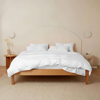 Plain White Bedding